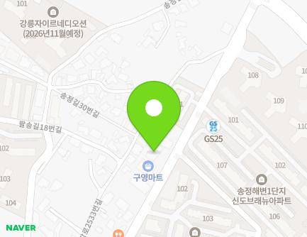 강원특별자치도 강릉시 경강로2539번길 13 (견소동) 지도