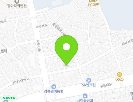 강원특별자치도 강릉시 화부산로8번길 5-2 (교동) 지도