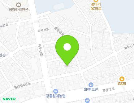 강원특별자치도 강릉시 화부산로8번길 5-4 (교동) 지도
