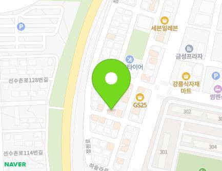 강원특별자치도 강릉시 정원로 77-7 (교동) 지도