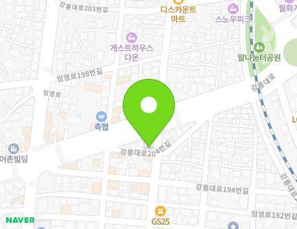 강원특별자치도 강릉시 강릉대로210번길 4 (교동) 지도