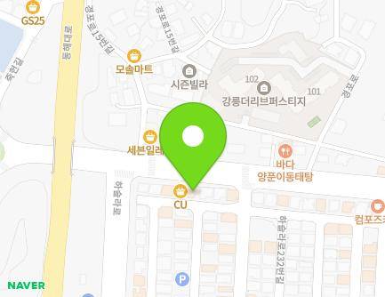 강원특별자치도 강릉시 경포로 22-1 (교동) 지도