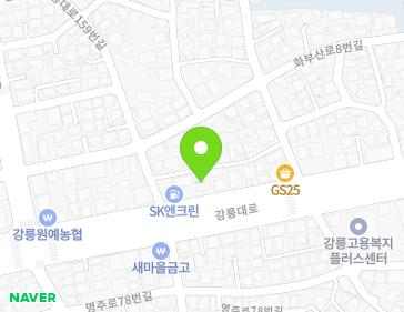강원특별자치도 강릉시 강릉대로 161-1 (교동) 지도