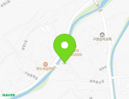 강원특별자치도 강릉시 구정면 청파음지길 25 지도