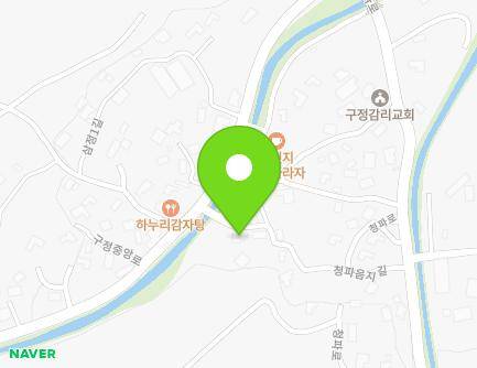 강원특별자치도 강릉시 구정면 청파음지길 26 지도