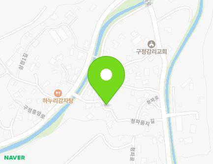 강원특별자치도 강릉시 구정면 청파음지길 29 지도
