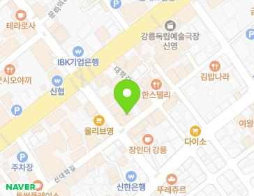 강원특별자치도 강릉시 신대학길 27-1 (금학동) 지도