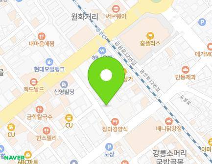 강원특별자치도 강릉시 금성로22번길 8 (금학동) 지도