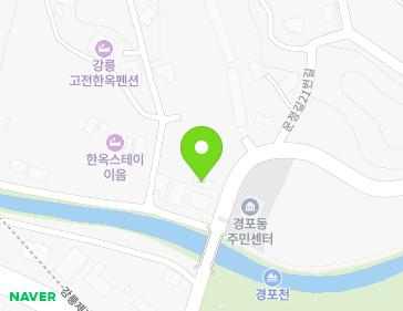 강원특별자치도 강릉시 운정길 15-1 (난곡동) 지도