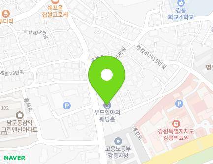 강원특별자치도 강릉시 홍제로 14 (남문동) 지도