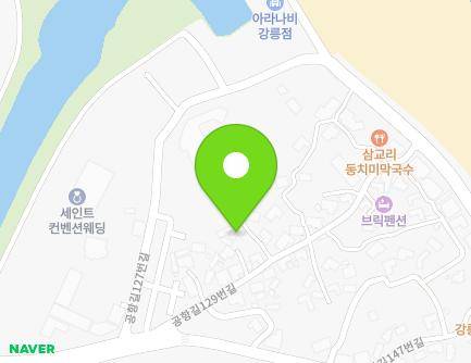 강원특별자치도 강릉시 공항길129번길 9-4 (남항진동) 지도