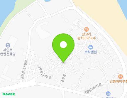 강원특별자치도 강릉시 공항길129번길 16-6 (남항진동) 지도