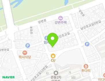 강원특별자치도 강릉시 강변로182번길 9-1 (내곡동) 지도