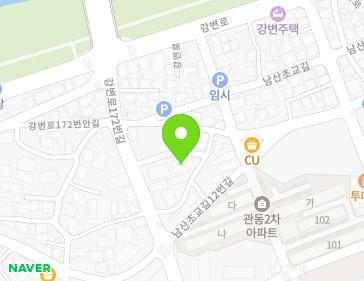 강원특별자치도 강릉시 강변로172번길 11-1 (내곡동) 지도