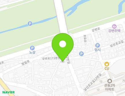 강원특별자치도 강릉시 강변로172번안길 3 (내곡동) 지도