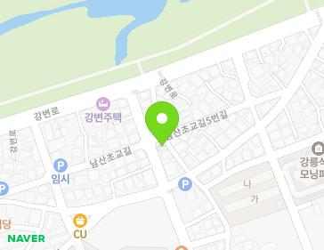 강원특별자치도 강릉시 남산초교길 7 (내곡동) 지도