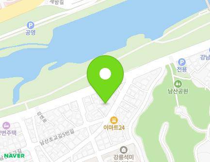 강원특별자치도 강릉시 남산초교길11번길 19 (내곡동) 지도