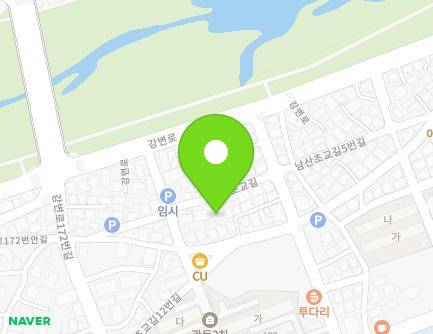 강원특별자치도 강릉시 강변로182번길 5-6 (내곡동) 지도