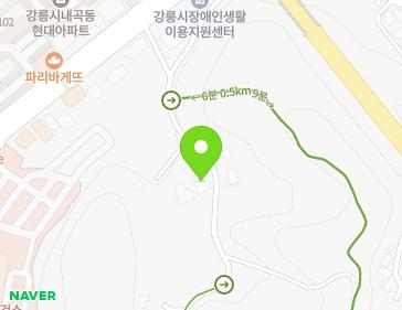 강원특별자치도 강릉시 범일로664번길 22 (내곡동) 지도