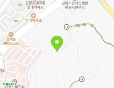 강원특별자치도 강릉시 범일로664번길 18-6 (내곡동) 지도