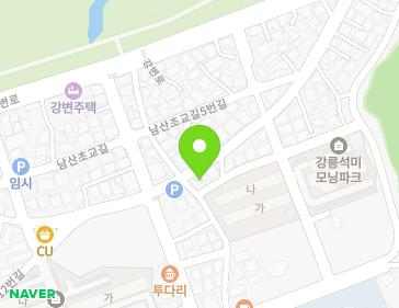 강원특별자치도 강릉시 남산초교길11번길 6 (내곡동) 지도