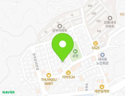 강원특별자치도 강릉시 관대길28번길 2 (내곡동) 지도