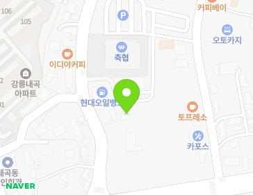 강원특별자치도 강릉시 범일로 590-1 (내곡동) 지도