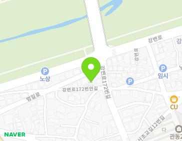 강원특별자치도 강릉시 강변로172번안길 2-2 (내곡동) 지도