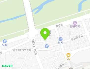 강원특별자치도 강릉시 강변로172번길 1-7 (내곡동) 지도