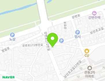 강원특별자치도 강릉시 강변로172번길 7 (내곡동) 지도