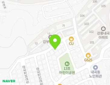 강원특별자치도 강릉시 관대길 66 (내곡동) 지도