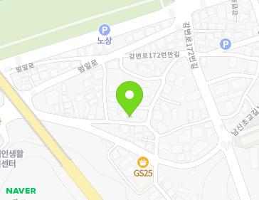 강원특별자치도 강릉시 강변로172번안길 12-2 (내곡동) 지도