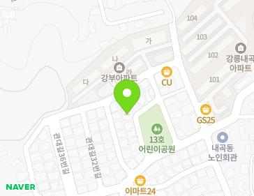 강원특별자치도 강릉시 관대길 24-7 (내곡동) 지도