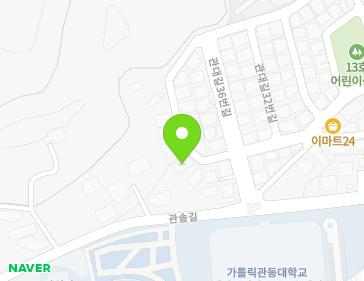 강원특별자치도 강릉시 관대길 41 (내곡동) 지도