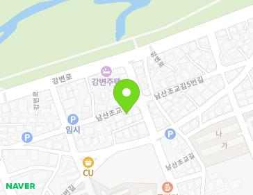 강원특별자치도 강릉시 남산초교길 6-3 (내곡동) 지도
