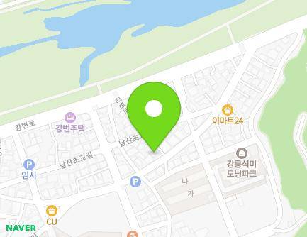 강원특별자치도 강릉시 남산초교길11번길 7 (내곡동) 지도