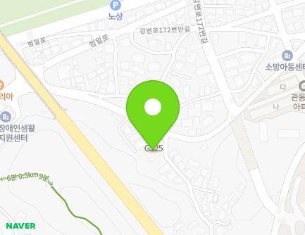 강원특별자치도 강릉시 남부로63번길 53 (내곡동, 삼창그린아파트) 지도