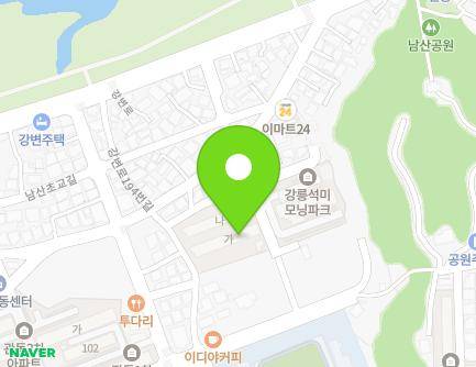 강원특별자치도 강릉시 강변로194번길 15 (내곡동, 무지개국민주택) 지도
