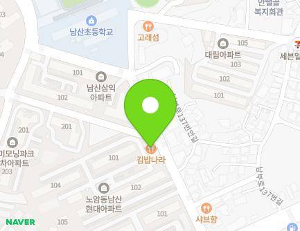 강원특별자치도 강릉시 남부로125번길 13 (노암동, 남산현대아파트(상가)) 지도
