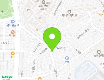 강원특별자치도 강릉시 노암등길 15 (노암동) 지도