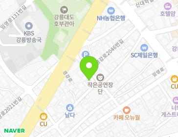 강원특별자치도 강릉시 경강로2024번길 19 (명주동) 지도