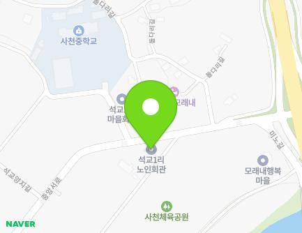 강원특별자치도 강릉시 사천면 중앙서로 19 (석교1리경로당) 지도