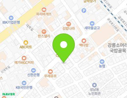 강원특별자치도 강릉시 금성로35번길 1 (성남동) 지도