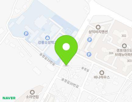 강원특별자치도 강릉시 송정길 34 (송정동) 지도
