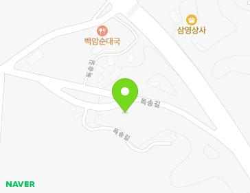 강원특별자치도 강릉시 독송길 128 (운산동) 지도