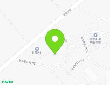 강원특별자치도 강릉시 월호평길58번길 13-7 (월호평동) 지도
