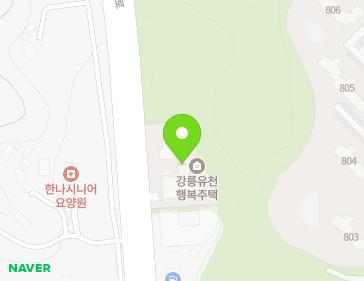 강원특별자치도 강릉시 사임당로 188 (유천동, 강릉유천행복주택) 지도