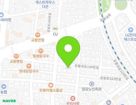 강원특별자치도 강릉시 강릉대로194번길 18 (임당동) 지도