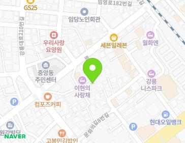 강원특별자치도 강릉시 토성로164번길 5-4 (임당동) 지도