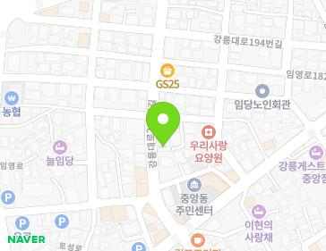 강원특별자치도 강릉시 강릉대로210번길 21 (임당동) 지도